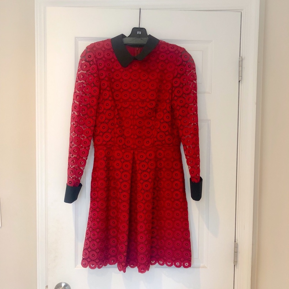 *NWT* Jill Stuart Venice Lace Collared Dress, 6